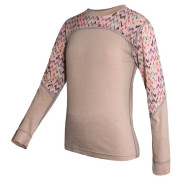 Ensemble fonctionnel enfant Sensor Merino Impress Set Beige
