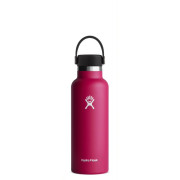 Bouteille isotherme Hydro Flask Standard Mouth 18 oz rose / noir Snapper