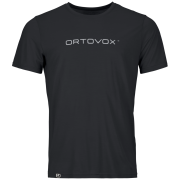 T-shirt fonctionnel homme Ortovox 150 Cool Brand Ts M noir Black Raven
