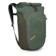 Sac à dos urbain Osprey Transporter Roll Top Pack vert pine leaf/earl grey