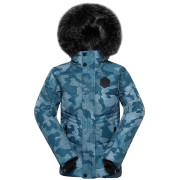 Veste enfant Alpine Pro Molido bleu / gris tapestry