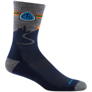 Chaussettes homme Darn Tough Cdt Micro Crew Lightweight With Cushion bleu eclipse