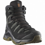 Chaussures homme Salomon Quest Tracker Gore-Tex noir Black / Asphalt / Coyote Brown