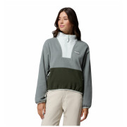 Sweat-shirt femme Columbia Sequoia Grove™ Ii Half Zip Fleece gris Sedona Sage, Greenscape, Tea Light