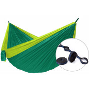 Hamac Hamaka.eu Camping double + Slap Strap green