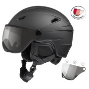 Casque de ski Relax Stealth Photo noir černá / crystal