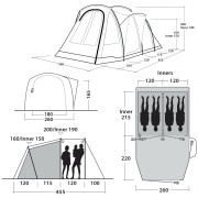 Tente familiale Outwell Blackwood 4