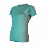 T-shirt fonctionnel femme Sensor Coolmax Tech bleu clair mint