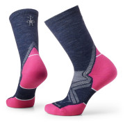 Chaussettes femme Smartwool W Run Cold Weather Targeted Cushion Crew bleu / rose Deep Navy