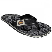 Tongs Gumbies Islander Black Signature vert Black
