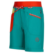 Short femme La Sportiva Mantra Short W bleu / vert Lagoon/Green Banana