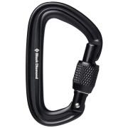 Mousqueton Black Diamond Liteforge Screwgate noir Black