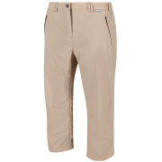 Pantalon 3/4 femme Regatta Chaska Capri II beige Moccasin