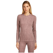 T-shirt fonctionnel femme Icebreaker Women Merino 260 Tech Vertex LS Crewe Delta Lines AOP