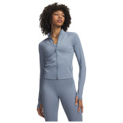 Veste polaire fonctionnelle femme Under Armour Vanish Elite Full Zip bleu clair Blue Wind / / Metallic Silver