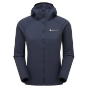 Veste d'hiver femme Montane F Sirocco Hoodie bleu ECLIPSE BLUE