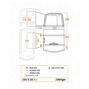 Tente caravane Vango Cove III Air Mid