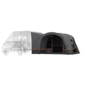 Tente caravane Vango Cove III Air Mid noir / gris Cloud Grey