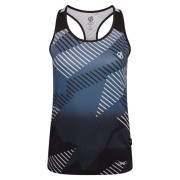 Débardeur vélo femme Dare 2b AEP Prompt Vest vert / bleu Blk Empowerd