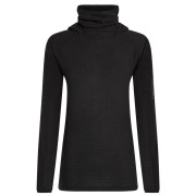 Sweat-shirt femme Icebreaker Wom Mer 400 RealFleece Grid Pulover Hood noir Black