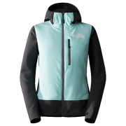 Veste femme The North Face W Dawn Turn Hybrid Ventrix Midlayer girs ASPHALT GREY/POWDERTEAL