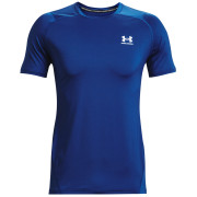 T-shirt homme Under Armour HG Armour Fitted SS bleue TechBlue//Black