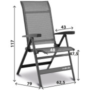 Chaise Brunner Travelounger Air M