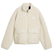 Veste femme Puma Re:Fibre Sherpa Jacket W blanc Alpine Snow