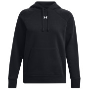 Sweat-shirt femme Under Armour Rival Fleece Hoodie vert Black / / White