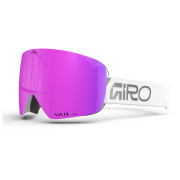 Masques ski Giro Contour RS blanc White/Silver Wordmark-Vivid Pink/Vivid Infrared (2skla)