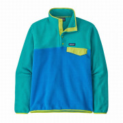 Sweat-shirt homme Patagonia M's LW Synch Snap-T P/O bleue Vessel Blue