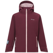 Veste d'hiver fille Regatta Girls Trekktain 3-in-1 II FigPowLilac rouge FigPowLilac