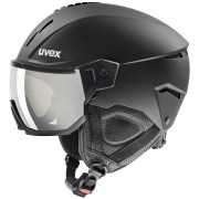 Casque de ski Uvex Instinct Visor vert black mat