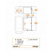 Tente caravane Vango Sunlight Air Low