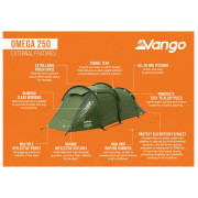 Tente de randonnée Vango Omega 250