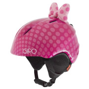 Casque de ski enfant Giro Launch Plus rose Pink Bow Polka Dots