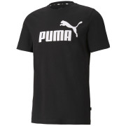 T-shirt homme Puma ESS Logo Tee vert black