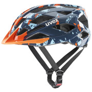 Casque vélo enfant Uvex Air Wing 2 orange / bleu papaya-bubble blue