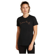 T-shirt femme Icebreaker W Mer 150 Tech Lite SS Tee Airbourne Squ