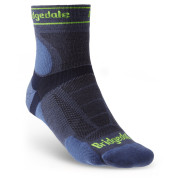 Chaussettes homme Bridgedale Trail Run UL T2 MS 3/4 Crew bleue Blue/