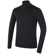 Col roulé homme MOOA MerinoSilk Collar 160 noir black melange