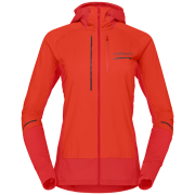 Sweat-shirt femme Norrona senja Alpha90 Hood orange Arednalin