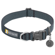 Collier pour chien Ruffwear Hi & Light™ Collar noir Basalt Gray