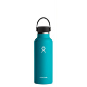 Bouteille isotherme Hydro Flask Standard Mouth 18 oz bleue / noir Laguna