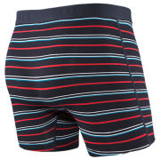 Caleçon Saxx Vibe Boxer Brief Dk Ink coast stripe