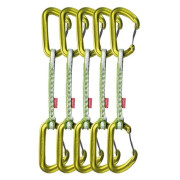 Set express Ocún HAWK QD WIRE DYN 8 mm 15 cm 5-pack vert clair green