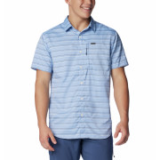 Chemise homme Columbia Silver Ridge™ Utility Lite Novelty SS bleu clair Skyler Chambray Stripe