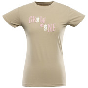 T-shirt femme Alpine Pro Sumeka brun twill