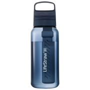 Bouteille filtrante LifeStraw Go 2.0 Water Filter Bottle 1L bleu foncé Aegean Sea