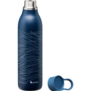 Bouteille isotherme Aladdin CityLoop Thermavac eCycle 600 ml bleu / blanc Deep Navy